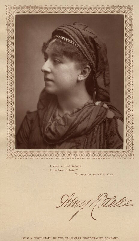 Amy roselle (mrs arthur dacre) as cynisca in 'pygmalion and galatea' npg x12880