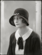 Violet Wilmot Heathcote Bourke (née Stisted) NPG x124879