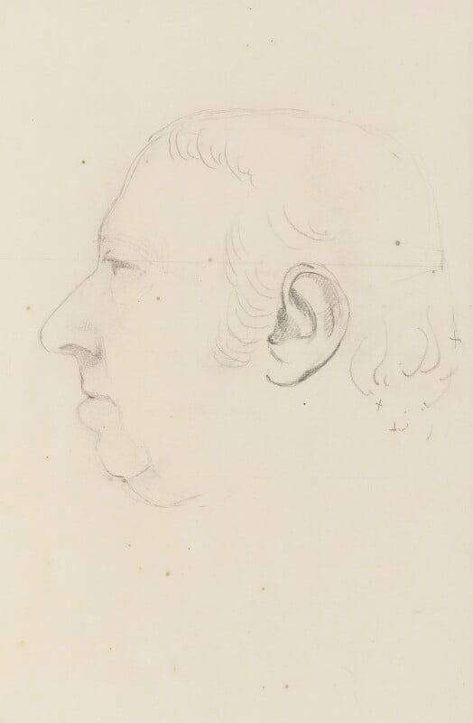 Unknown man, formerly known as sir joseph banks, bt npg 316a(172)