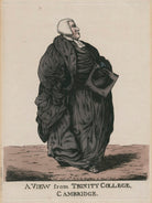 William Lort Mansel ('A view from Trinity College, Cambridge') NPG D47133