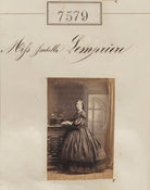 Isabella Hanbury (née Lempriere) NPG Ax57418