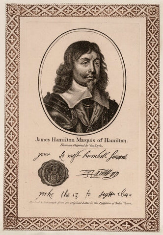 James Hamilton, 1st Duke of Hamilton NPG D26582
