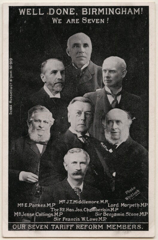 'well done, birmingham! we are seven!' npg x197398