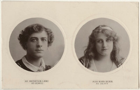 (Alexander) Matheson Lang as Romeo and Nora Kerin as Juliet NPG x131547