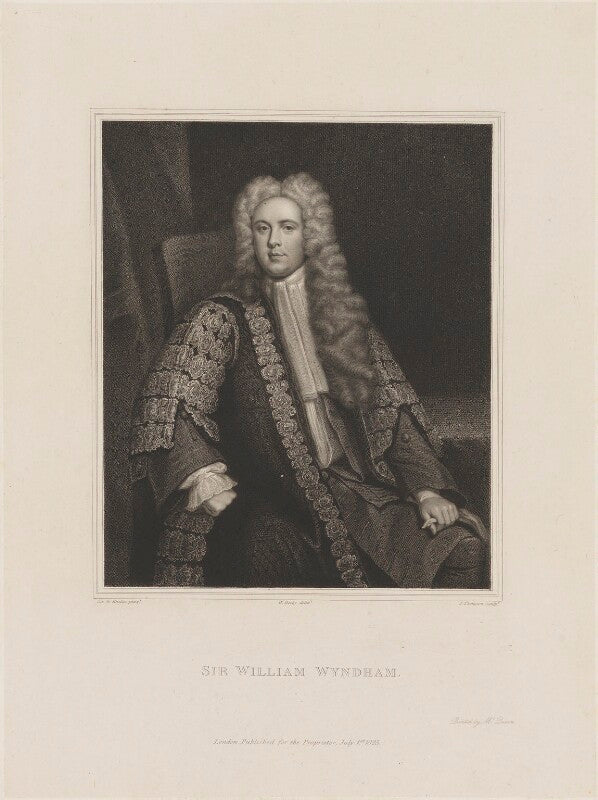 Sir william wyndham, 3rd bt npg d36207