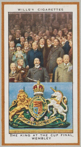'The King at the Cup Final, Wembley' NPG D47241