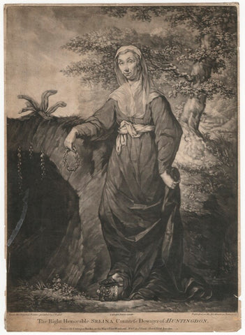Selina Hastings, Countess of Huntingdon NPG D3128