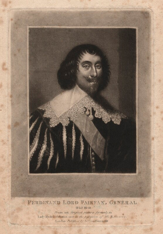 Ferdinando fairfax, 2nd lord fairfax of cameron npg d1900