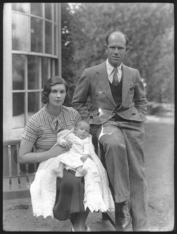 Joan Waugh (née Chirnside) and Alec Waugh with their son, Andrew Alexander Waugh NPG x28608