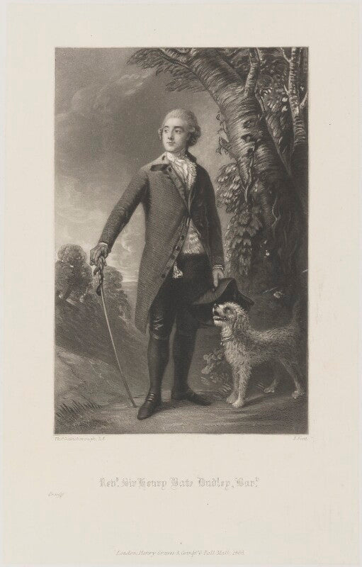 Sir henry bate dudley, 1st bt npg d14633
