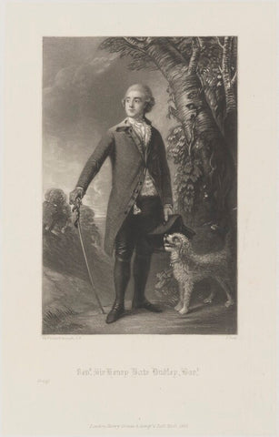 Sir Henry Bate Dudley, 1st Bt NPG D14633