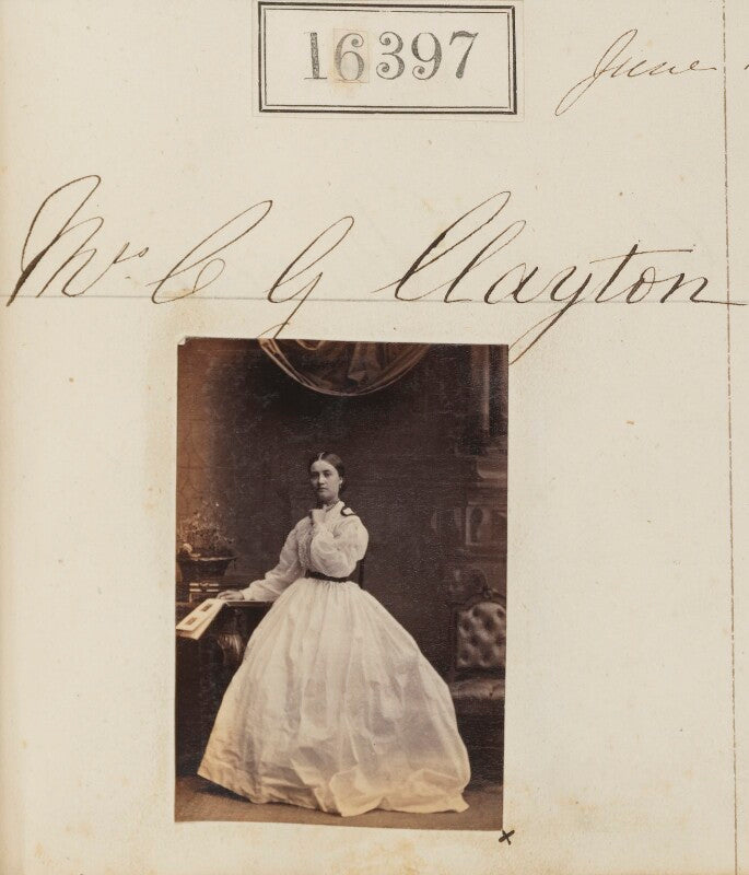 Mrs c.g. clayton npg ax64310