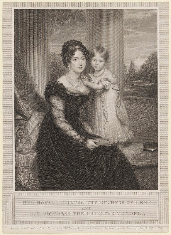 Princess victoria, duchess of kent and strathearn; queen victoria npg d10705