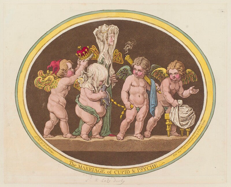 'the marriage of cupid and psyche' npg d12612