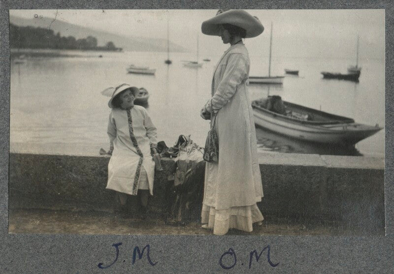 Julian vinogradoff (née morrell); lady ottoline morrell npg ax140366