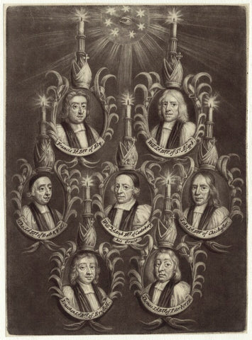 The Seven Bishops Committed to the Tower in 1688 NPG D30897
