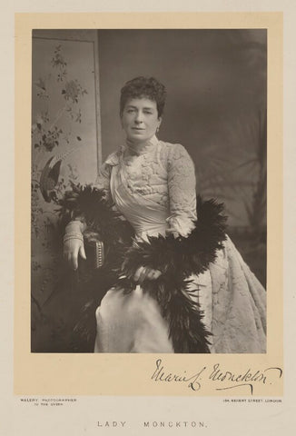 Maria Louisa (née Long), Lady Monckton NPG Ax38514