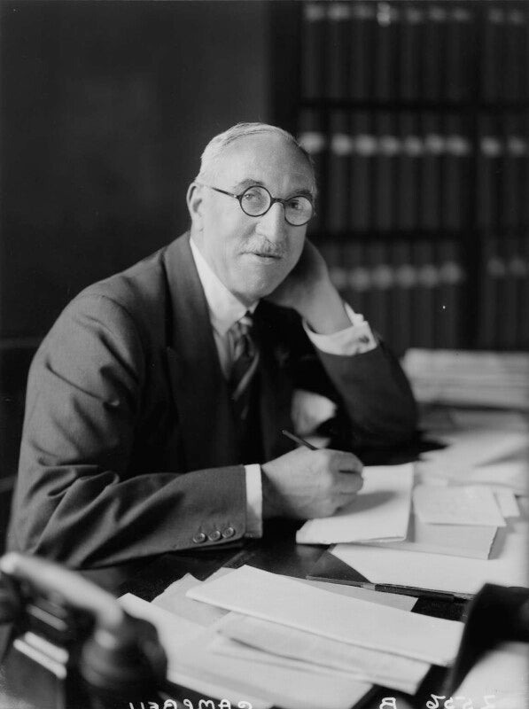 Sir edward taswell campbell, 1st bt npg x8407