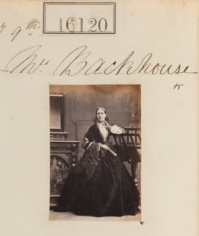 Mrs backhouse npg ax64040