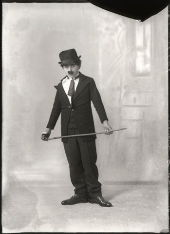 Master G. Archer as Charles Chaplin NPG x150331