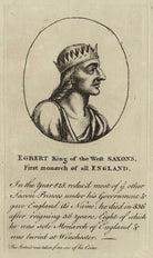 Egbert, King of the West Saxons, First Monarch of all England NPG D23572