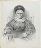 Apphia Lyttelton (née Witts), Lady Lyttelton NPG D21895
