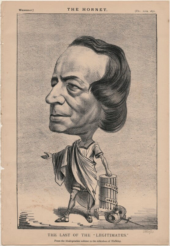 Samuel phelps ('the last of the "legitimates"') npg d48267