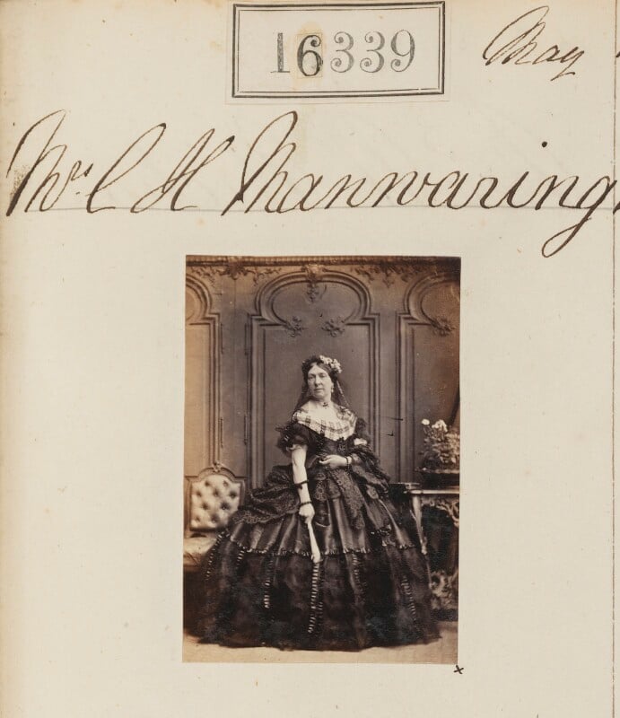 Mrs c.h. mainwaring npg ax64253