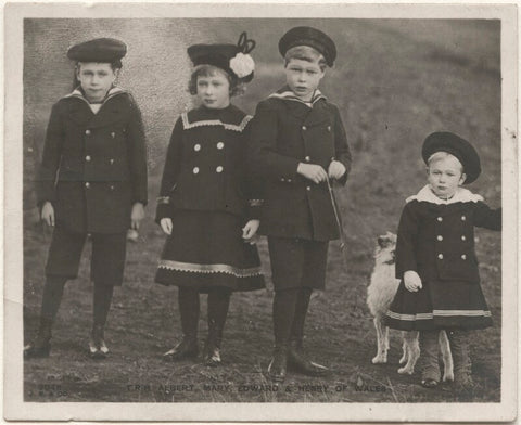 'T.R.H. Albert, Mary, Edward & Henry of Wales' NPG x196936