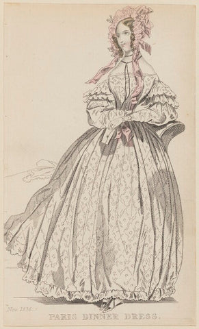 'Paris Dinner Dress', November 1836 NPG D47705