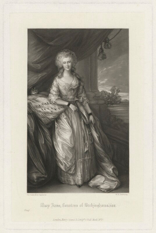 Caroline hobart (née conolly), countess of buckinghamshire (called mary anne, countess of buckinghamshire) npg d32308