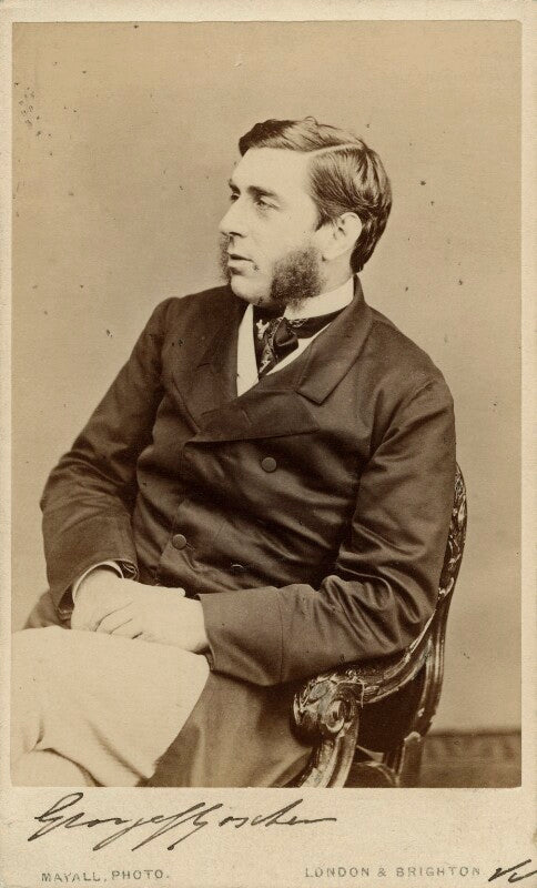 George joachim goschen, 1st viscount goschen npg x27763