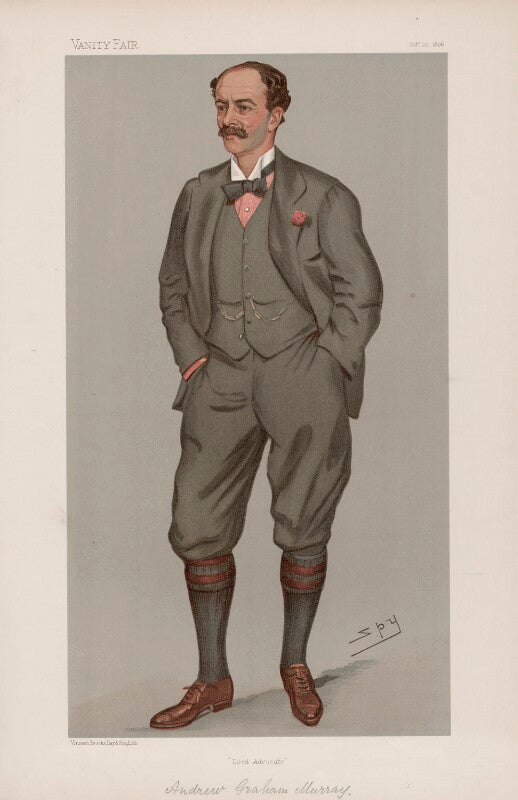 Andrew graham murray, 1st viscount dunedin ('statesmen. no. 680.') npg d44826