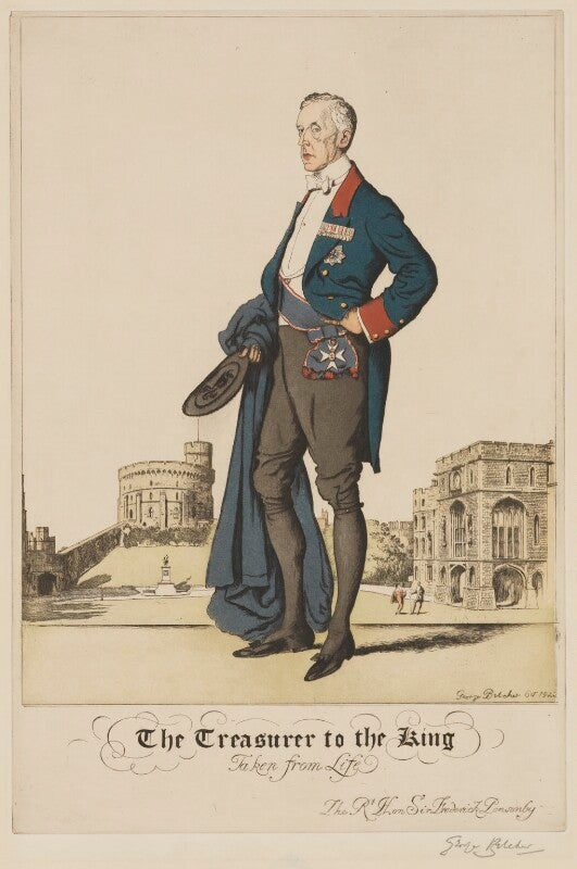 Frederick edward grey ('fritz') ponsonby, 1st baron sysonby npg d40340