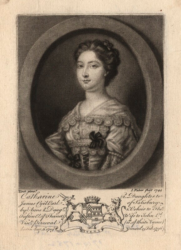 Catherine perceval (née cecil), countess of egmont npg d1830