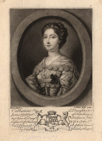 Catherine Perceval (née Cecil), Countess of Egmont NPG D1830