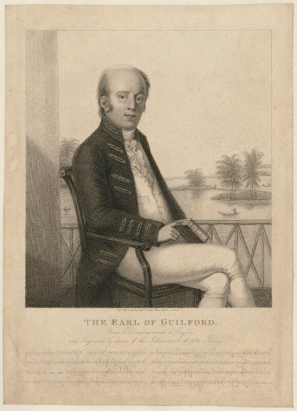 Frederick north, 5th earl of guilford npg d35008