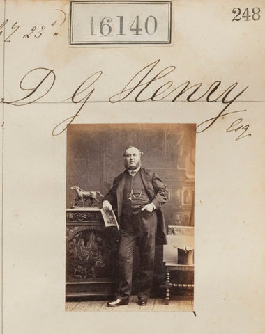 Mr D.G. Henry NPG Ax64059