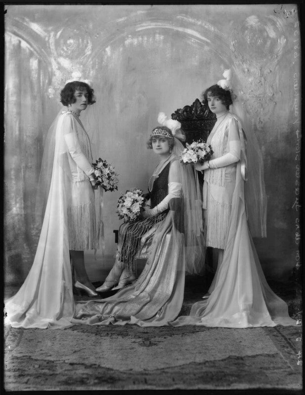 Hon. elizabeth lucy eily storr (née blake) with her daughters norah marguerite storr and leila storr npg x124029