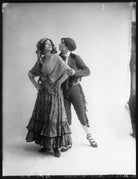 Gina Cormani and an unknown woman NPG x103183