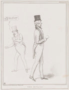 The Rivals (John Liston; George William Frederick Howard, 7th Earl of Carlisle) NPG D41359