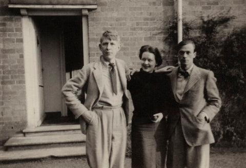 W.H. Auden; Hedli Anderson; Sir William Menzies Coldstream NPG x15192