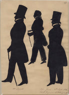 Mr Stawell; Colonel Jones and an unknown man NPG D404