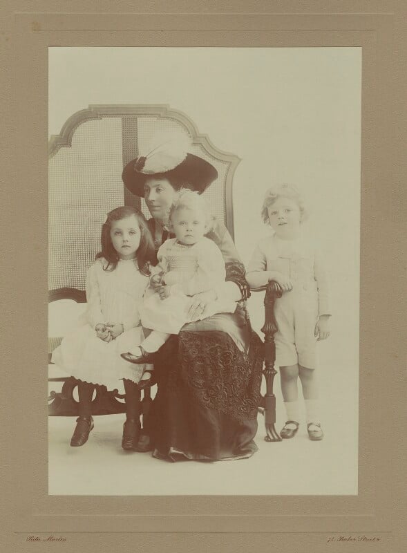 Hester sassoon (née gatty); katharine (née morrison), lady gatty; richard gatty; oliver gatty npg x68915