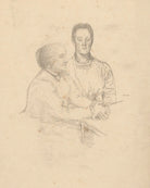 The Misses Gaskell (Margaret Emily Gaskell; Julia Bradford Gaskell) NPG D20892