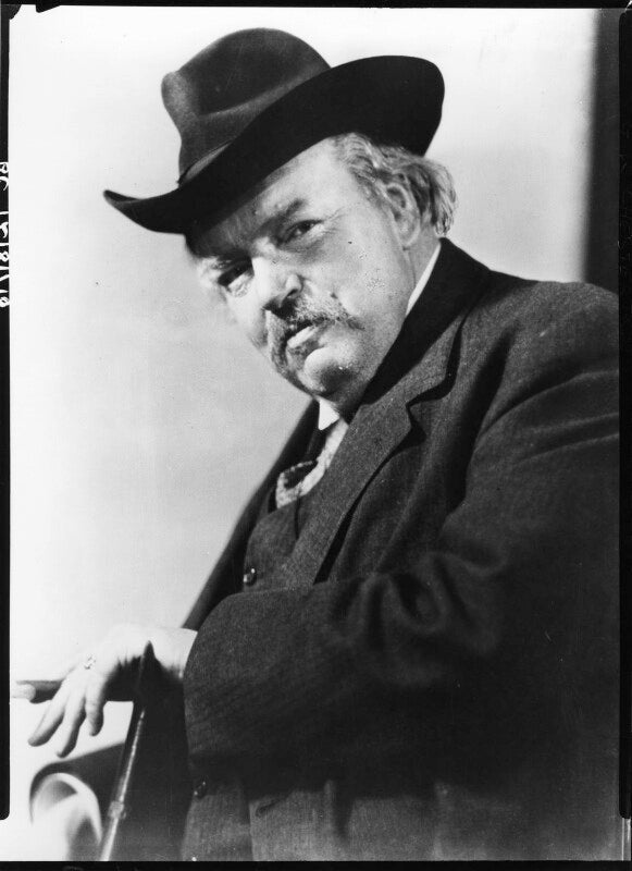 G.k. chesterton npg x10755