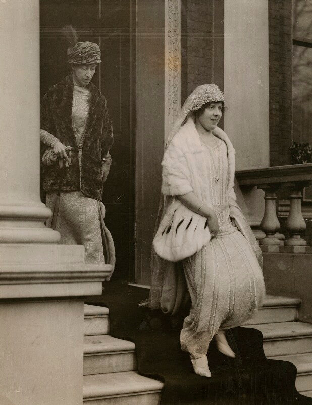 Princess louise, duchess of fife; princess maud, countess of southesk npg x74775