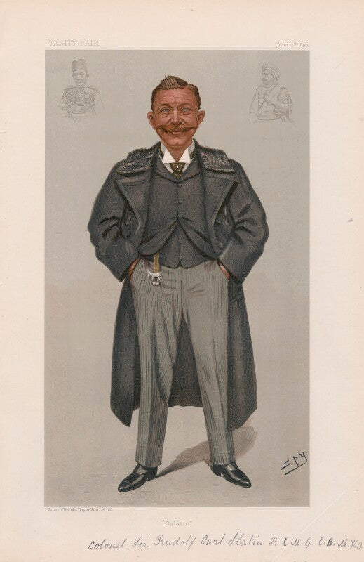 Rudolf anton carl freiherr ('slatin pascha') von slatin ('men of the day. no. 752.') npg d44965