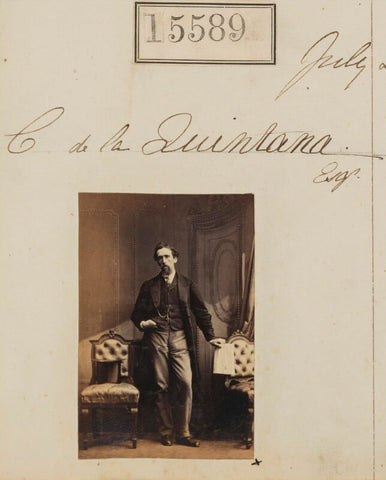 Mr C. de la Quintana NPG Ax63521