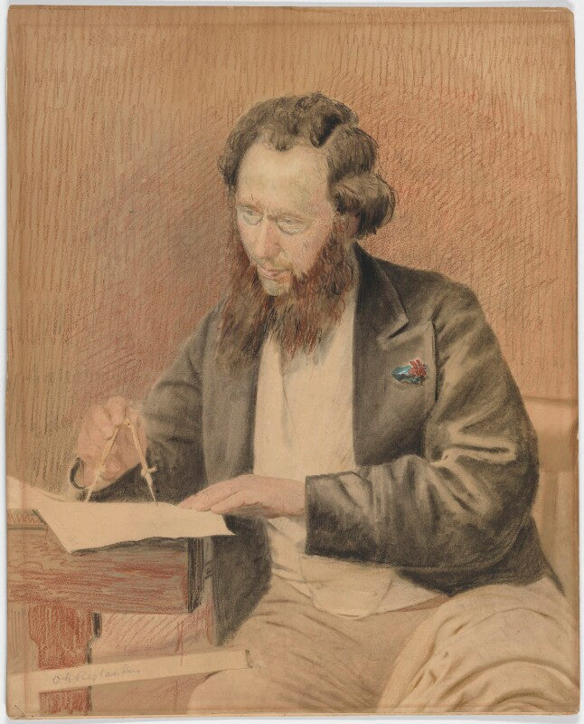 Portrait study for 'the two ways of life' npg x199786